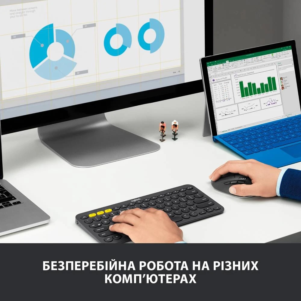 Миша бездротова Logitech M720 Triathlon Black (910-004791)