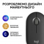 Миша бездротова Logitech Pebble Mouse 2 M350s Graphite (910-007015)