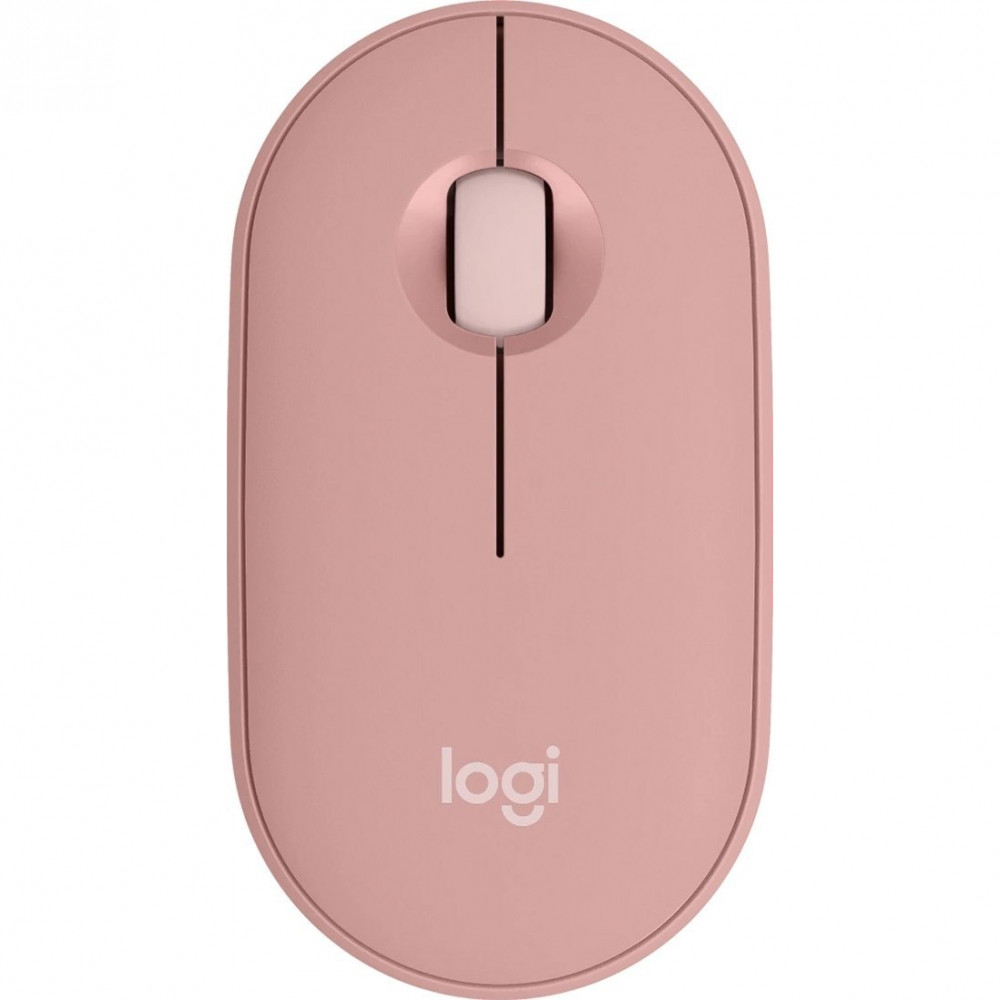 Миша бездротова Logitech Pebble Mouse 2 M350s Rose (910-007014)