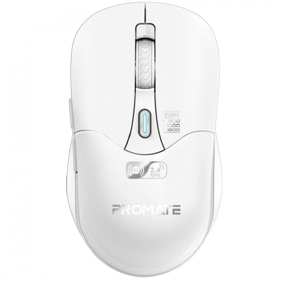 Миша бездротова Promate Samo White