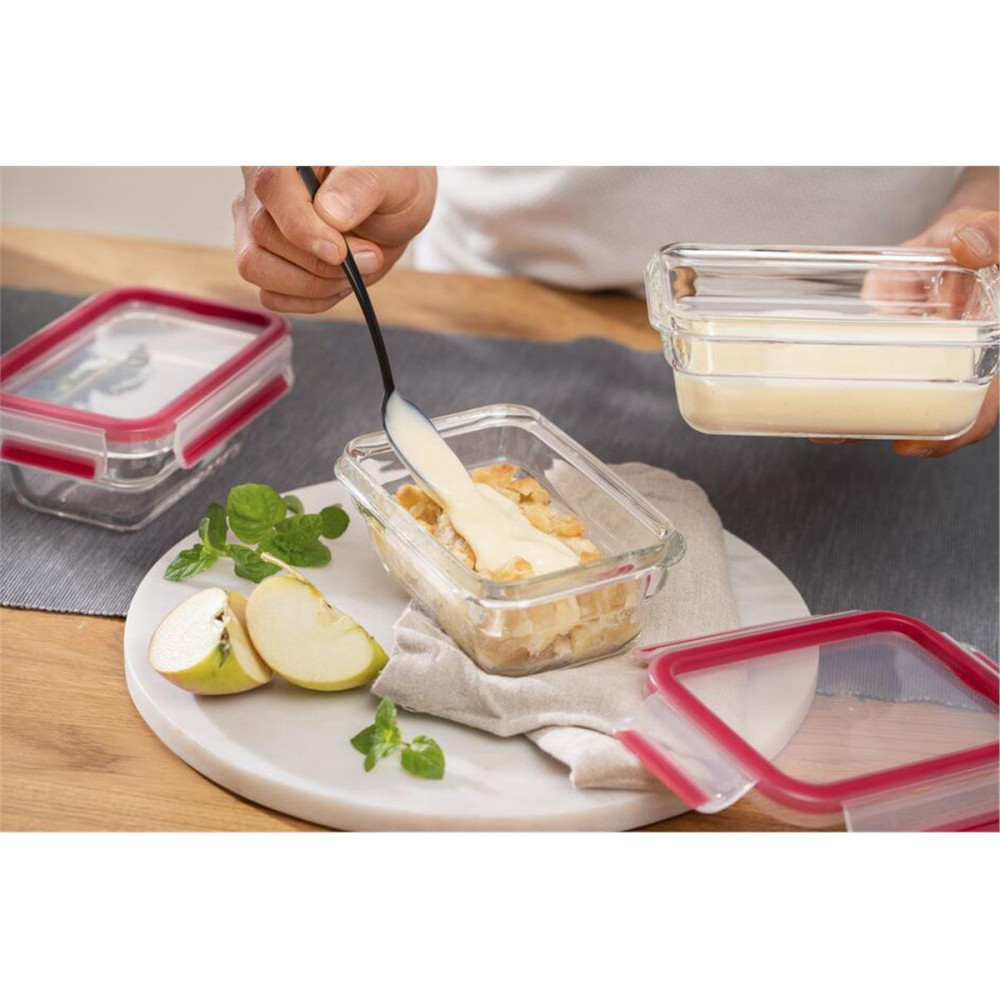 Форма для запікання Tefal MasterSeal Glass з кришкою 2 л (N1041110)