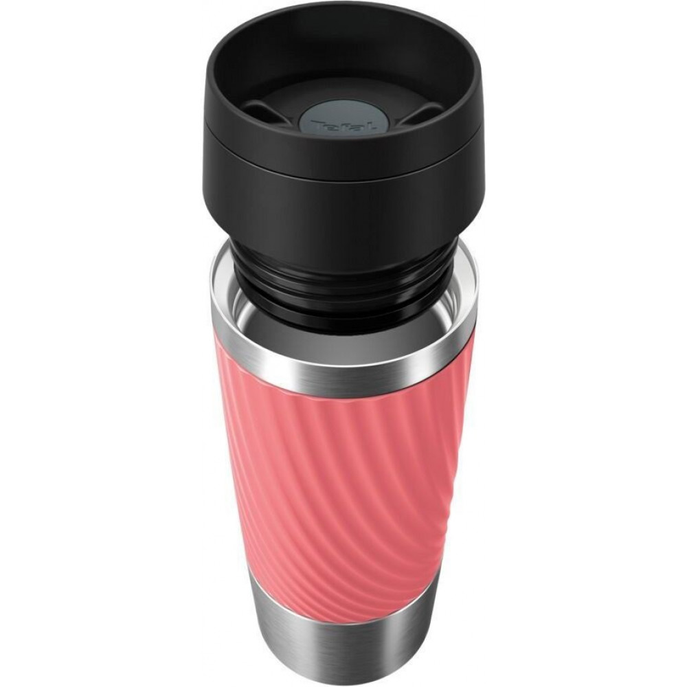 Термочашка Tefal Travel Mug Classic Twist 360 мл Coral (N2024410)