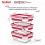 Набір контейнерів Tefal Master Seal 3 шт (N1051110) Набір контейнерів Tefal Master Seal 3 шт (N1051110)