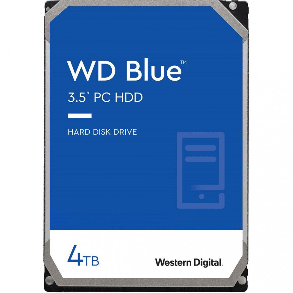 Накопичувач HDD SATA 4.0TB WD Blue 5400rpm 256MB (WD40EZAX)