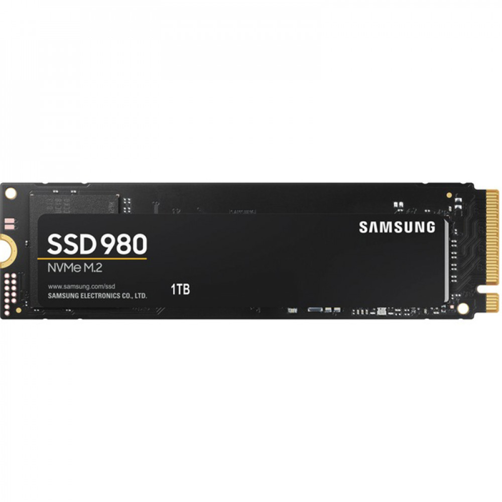 Накопичувач SSD  1ТB Samsung 980 M.2 2280 PCIe 3.0 x4 NVMe V-NAND MLC (MZ-V8V1T0BW)