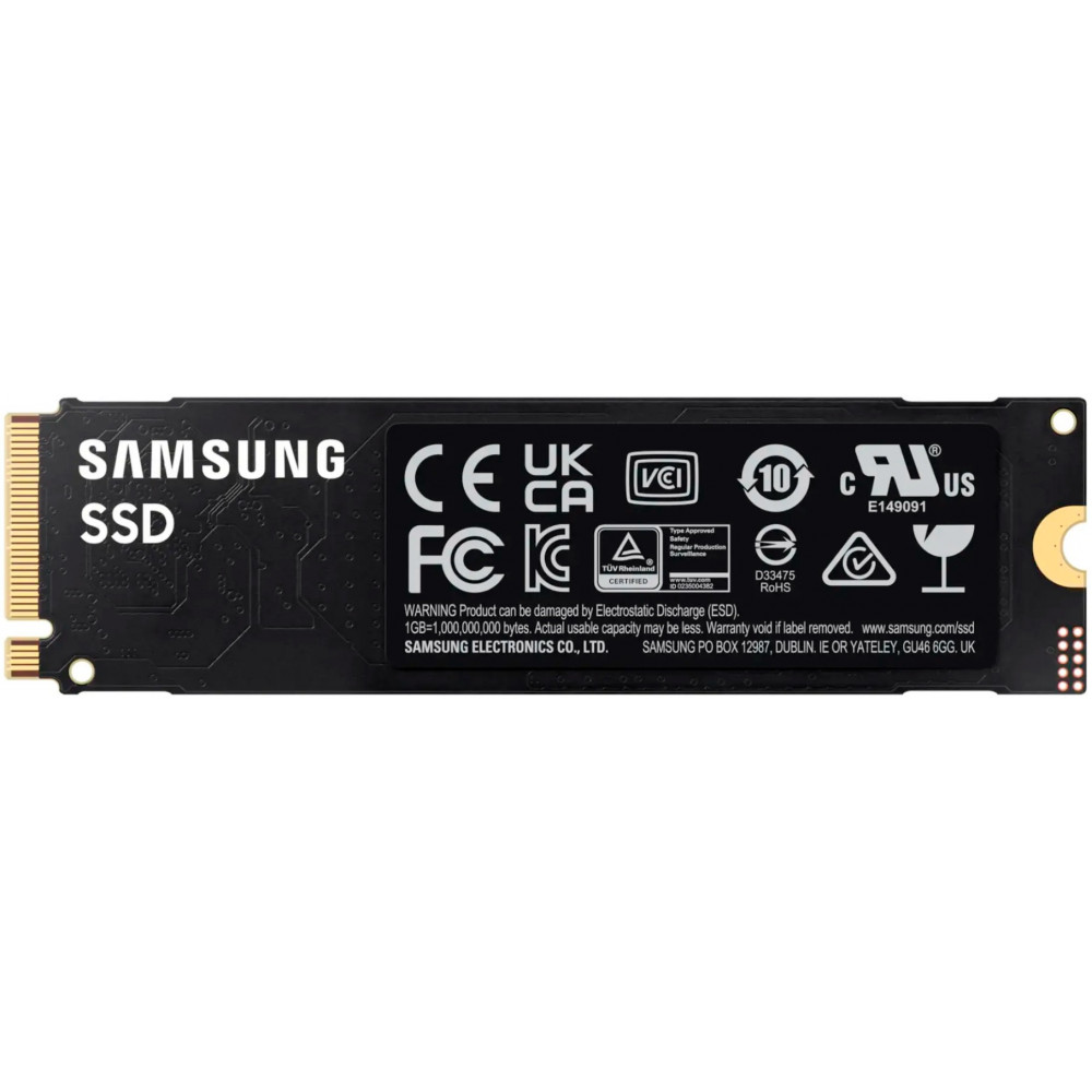 Накопичувач SSD  1ТB Samsung 990 EVO Plus M.2 2280 PCIe 5.0 x2 NVMe V-NAND TLC (MZ-V9S1T0BW)