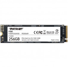 Накопичувач SSD  256GB Patriot P300 M.2 2280 PCIe 3.0 x4 NVMe TLC (P300P256GM28)