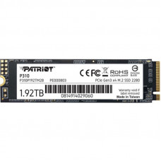 Накопичувач SSD 1.92TB Patriot P310 M.2 2280 PCIe NVMe 3.0 x4 TLC (P310P192TM28)