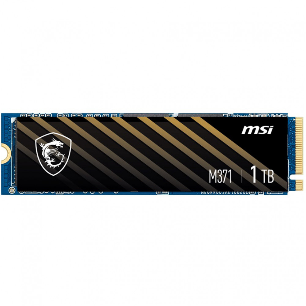 Накопичувач SSD 1TB MSI Spatium M371 M.2 2280 PCIe 3.0 x4 NVMe 3D NAND TLC (S78-440L870-P83)