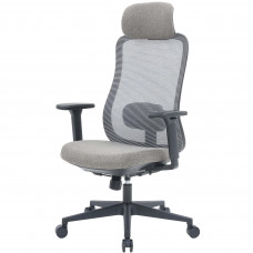 Крісло офісне OfficePro Wave OC599-B-DG-DG Black/Dark Gray