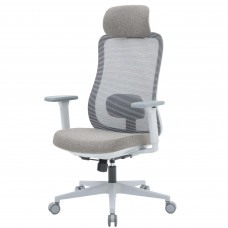 Крісло офісне OfficePro Wave OC599-G-G-G Gray