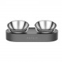 Миска Petkit Fresh Nano-Metal Pet/Cat Two Bowl Stand (P5201) Миска Petkit Fresh Nano-Metal Pet/Cat Two Bowl Stand (P5201)