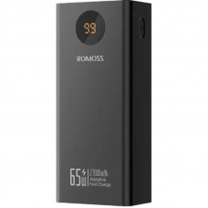 Універсальна мобільна батарея Romoss PEA27S Pro 27000mAh 65W Black (PEA27-282-2111H)