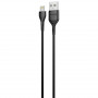 Кабель Grand-X USB - Lightning (M/M), Cu, 2.1 A, 1 м, Black (PL01B)