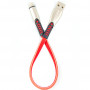 Кабель Dengos USB - Lightning (M/M) 0.25 м Red (PLS-L-SHRT-PLSK-RED)