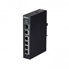 POE комутатор Dahua DH-PFS4206-4P-96
