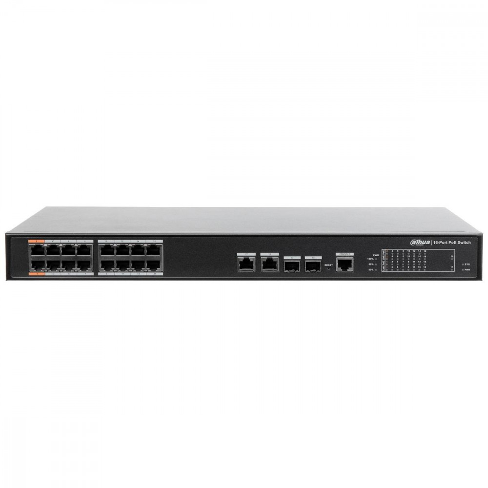 POE комутатор Dahua PFS4218-16ET-190