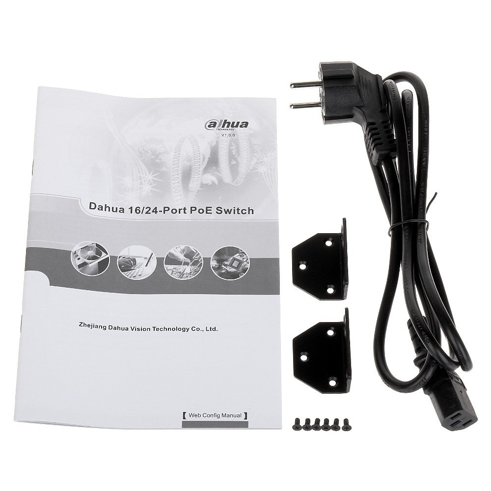 POE комутатор Dahua PFS4226-24ET-240