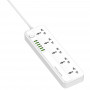 Фільтр живлення ProLogix Premium (PR-SC5614W) 2.5 кВт, 5 розеток, 6 USB AUTO ID, 2 м, білий Фільтр живлення ProLogix Premium (PR-SC5614W) 2.5 кВт, 5 розеток, 6 USB AUTO ID, 2 м, білий