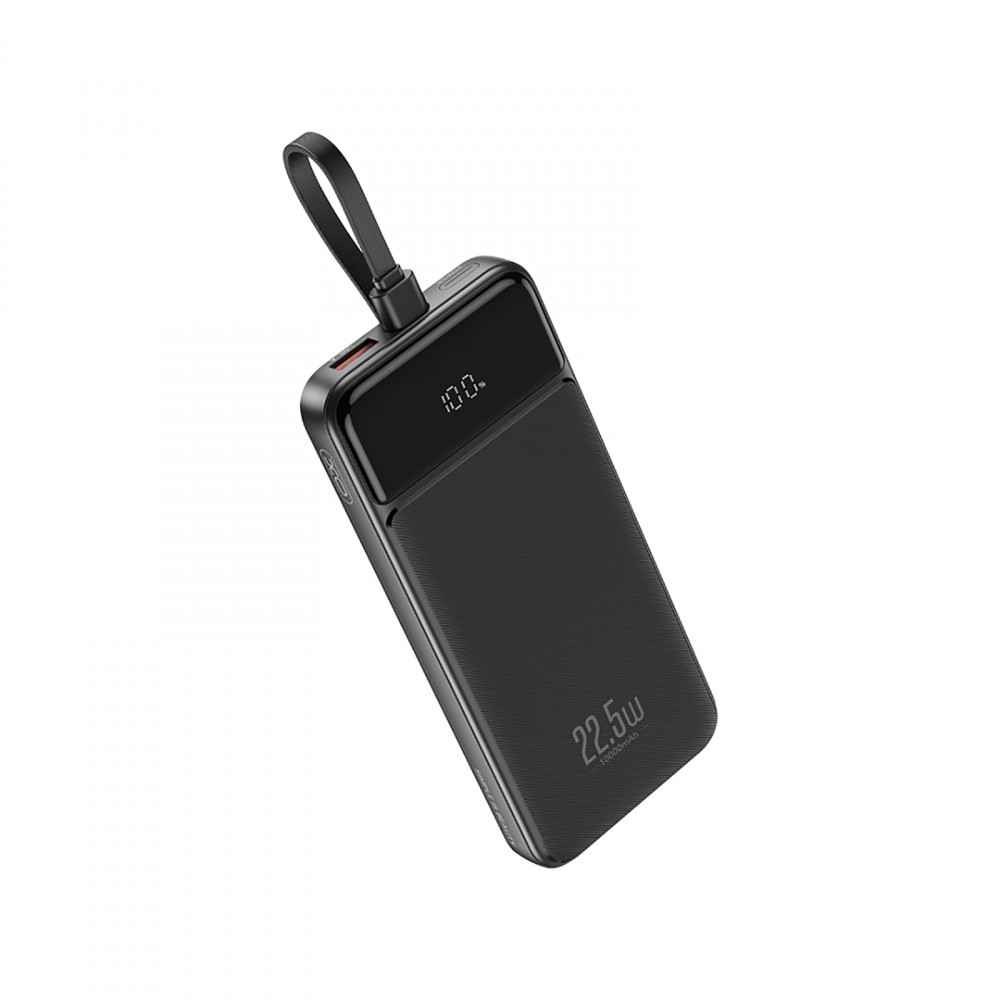 Універсальна мобільна батарея XO PR274 10000mAh 22.5W Black