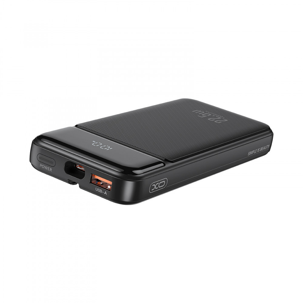 Універсальна мобільна батарея XO PR274 10000mAh 22.5W Black