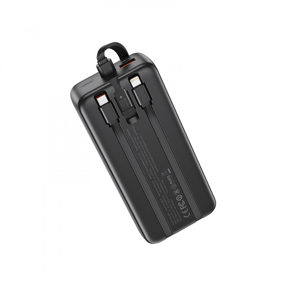 Універсальна мобільна батарея XO PR275 20000mAh 22.5W Black