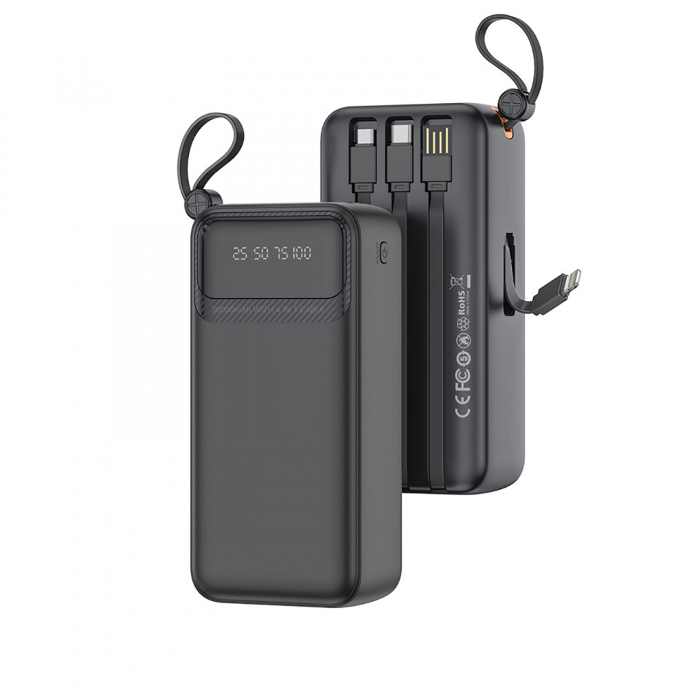 Універсальна мобільна батарея XO PR280 30000mAh 10W Black