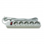 Фільтр живлення ProLogix (PRS-050P5-45G) 2.2 кВт, 5 розеток, 4.5 м, сірий