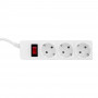 Фільтр живлення ProLogix (PRS-P3CU-45W) 3.5 кВт, 3 розетки, 4.5 м, мідь, білий Фільтр живлення ProLogix (PRS-P3CU-45W) 3.5 кВт, 3 розетки, 4.5 м, мідь, білий