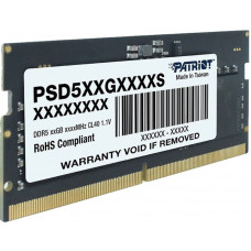 Модуль пам`яті SO-DIMM 16GB/5600 DDR5 Patriot Signature Line (PSD516G560081S)