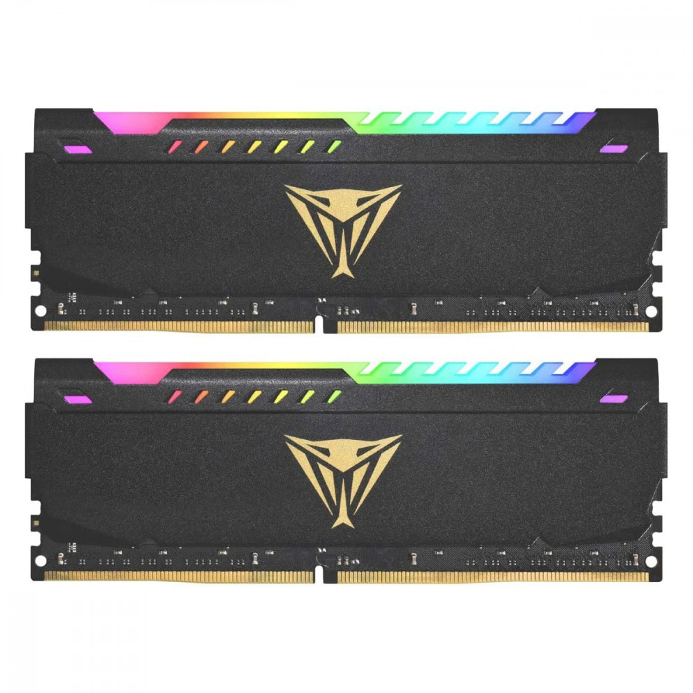 Модуль пам`яті DDR4 2x32GB/3200 Patriot Viper Steel RGB Black (PVSR464G320C8K)
