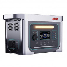Переносна зарядна станція Must EM181-1024 1000W, 1280WH, PV VOC60V/25A MPPT