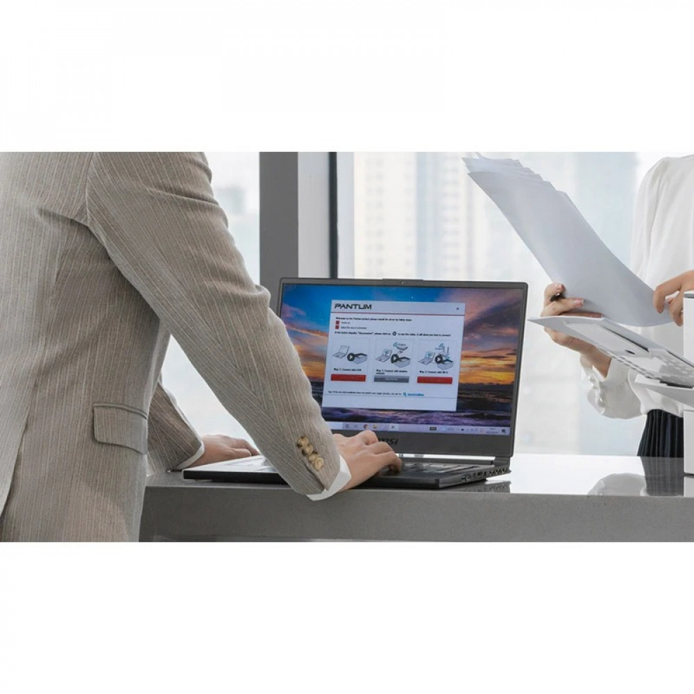 Принтер лазерний А4 ч/б Pantum BP5100DW с Wi-Fi