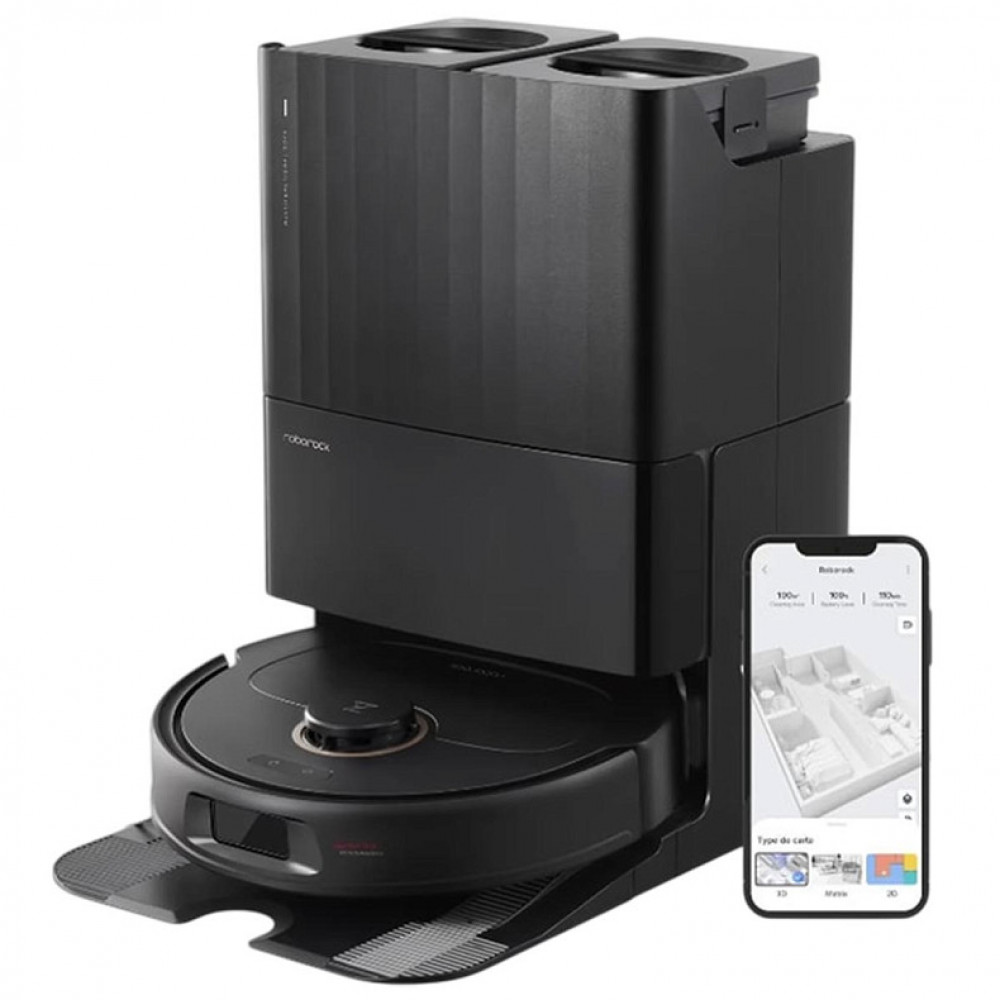 Робот-пилосос Roborock Q Revo Pro Black (QRP52-00)