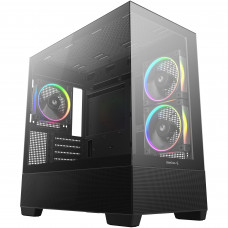 Корпус DeepCool CG380 3F Black (R-CG380-BKAGM3-G) без БЖ