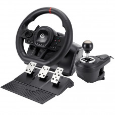 Кермо GamePro RW038PM з педалями та коробкою передач