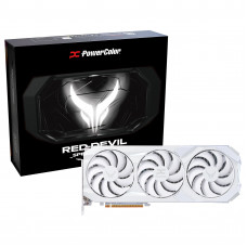Відеокарта AMD Radeon RX 9070 XT 16GB GDDR6 Red Devil Spectral White PowerColor (RX9070XT 16G-E/OC/WHITE)