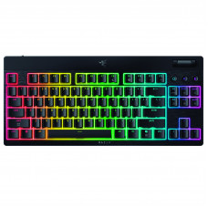 Клавіатура бездротова Razer BlackWidow V4 Low-Profile TKL Green switch (RZ03-05450500-R3M1)