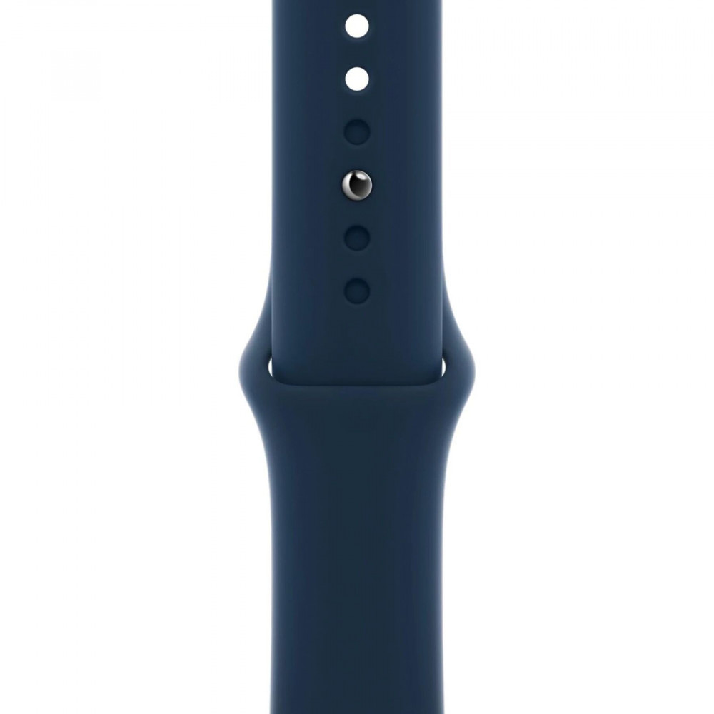 Ремінець Apple Sport Band для Apple Watch 45mm Abyss Blue (MKUW3)