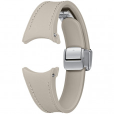 Ремінець Samsung D-Buckle Hybrid Eco-Leather Band для Samsung Galaxy (20mm, S/M) / Watch 4 / Watch 5 / Watch 6 Etoupe (ET-SHR93SAEGEU)