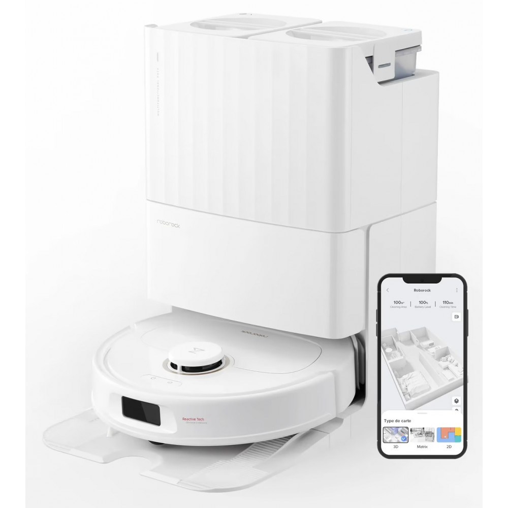 Робот-пилосос Roborock Q Revo Pro White (QRP02-00)