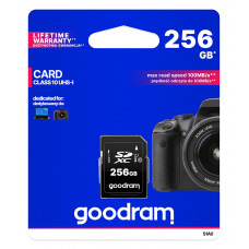 Карта пам`ятi SDXC 256GB UHS-I/U3 Class 10 Goodram R100/W10MB/s (S1A0-2560R12) Карта пам`ятi SDXC 256GB UHS-I/U3 Class 10 Goodram R100/W10MB/s (S1A0-2560R12)