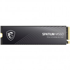 Накопичувач SSD 1TB MSI Spatium M560 M.2 2280 PCIe 5.0 x4 NVMe 3D NAND (S78-440L0F0-P83)
