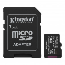Карта пам`яті MicroSDXC 128GB UHS-I Class 10 Kingston Canvas Select Plus R150MB/s (SDCS3/128GBSP) Карта пам`яті MicroSDXC 128GB UHS-I Class 10 Kingston Canvas Select Plus R150MB/s (SDCS3/128GBSP)