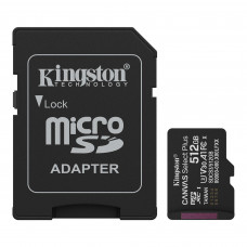 Карта пам`яті MicroSDXC 512GB UHS-I Class 10 Kingston Canvas Select Plus R150MB/s + SD-адаптер (SDCS3/512GB) Карта пам`яті MicroSDXC 512GB UHS-I Class 10 Kingston Canvas Select Plus R150MB/s + SD-адаптер (SDCS3/512GB)