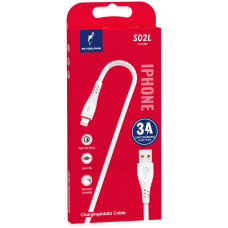 Кабель SkyDolphin S02L USB - Lightning (M/M), 1 м, White (SDUSB-000586)