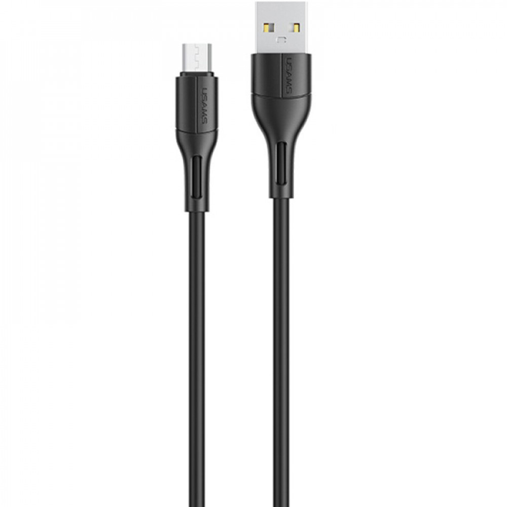 Кабель Usams US-SJ502 USB - Micro USB (M/M), 1 м, Black (SJ502USB01)