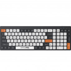Клавіатура бездротова OfficePro SK985BO Bluetooth Black/White