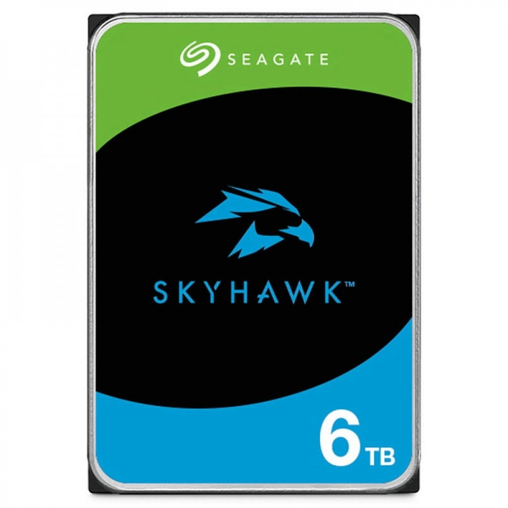 Накопичувач HDD SATA 6.0TB Seagate SkyHawk 5400rpm 256MB (ST6000VX009)