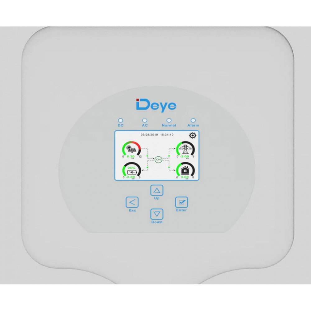 Інвертор гібридний 6kW Deye SUN-6K-SG05LP1-EU, однофазний